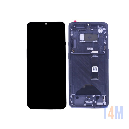 Touch+Display con Frame OnePlus 7T Preto